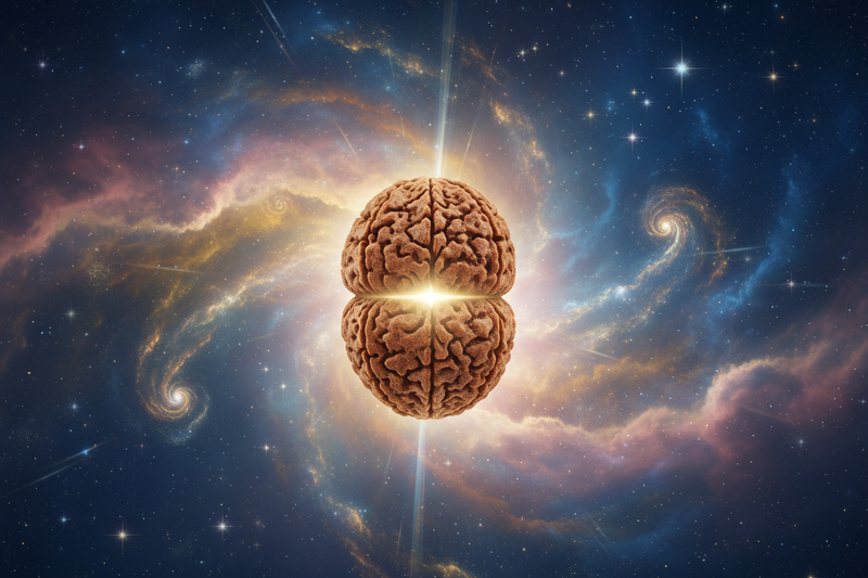 Gauri Shankar Rudraksha - two naturally joined beads for marital harmony