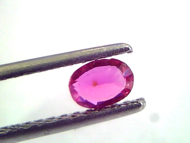 0.41 Ct IGI Certified Unheated Untreted Natural Mozambique Ruby A++++