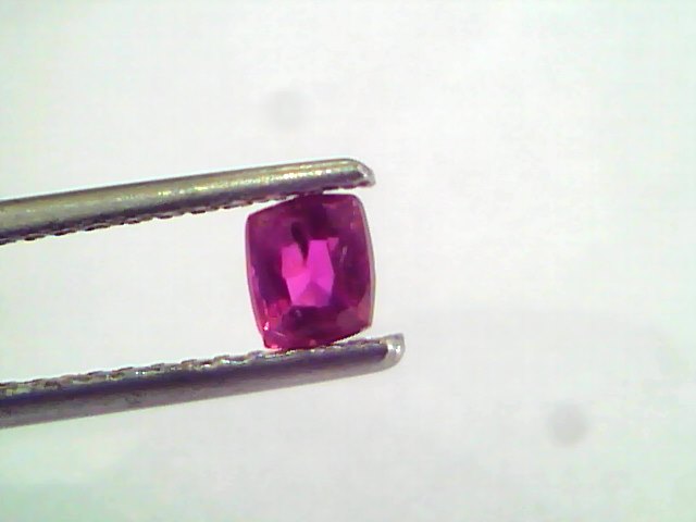 0.49 Ct IGI Certified Unheated Untreated Natural Mozambique Ruby AAAAA