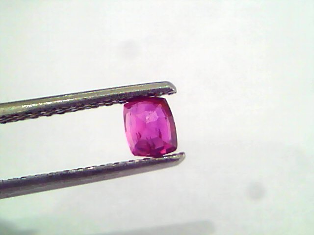 0.49 Ct IGI Certified Unheated Untreated Natural Mozambique Ruby AAAAA