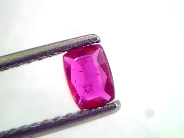 0.51 Ct IGI Certified Unheated Untreted Natural Mozambique Ruby AAAAA