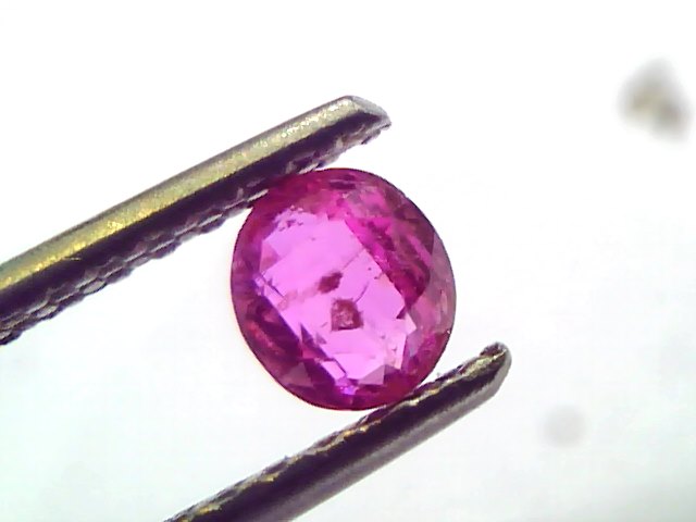 0.56 Ct Certified Unheated Untreated Natural Old Burma Ruby AAA