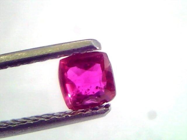 0.56 Ct IGI Certified Unheated Untreted Natural Mozambique Ruby AAAAA