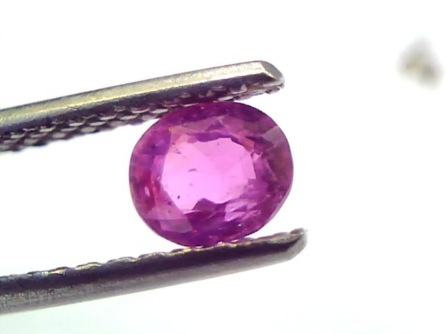 0.61 Ct IGI Certified Unheated Untreated Natural Old Burma Ruby AAA