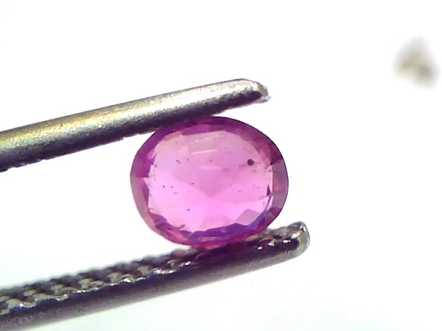 0.61 Ct IGI Certified Unheated Untreated Natural Old Burma Ruby AAA