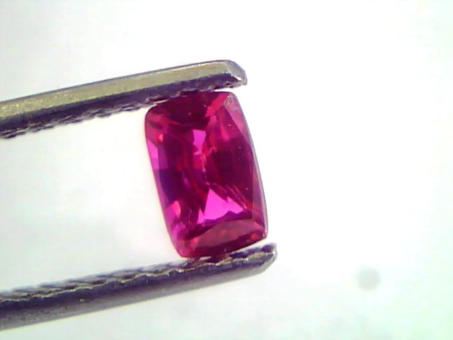 0.61 Ct IGI Certified Unheated Untreted Natural Mozambique Ruby AAAAA