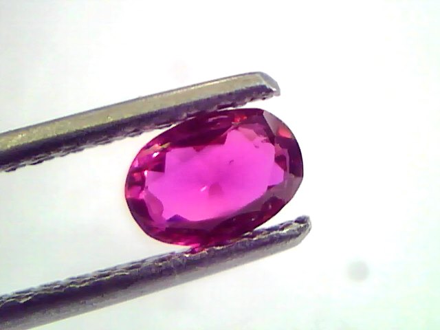 0.63 Ct IGI Certified Unheated Untreted Natural Mozambique Ruby AAAAA