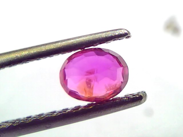 0.64 Ct IGI Certified Unheated Untreated Natural Old Burma Ruby AAA