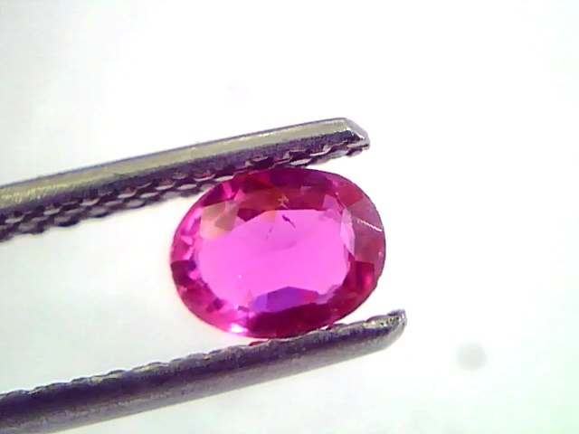0.65 Ct IGI Certified Unheated Untreted Natural Mozambique Ruby AAAAA