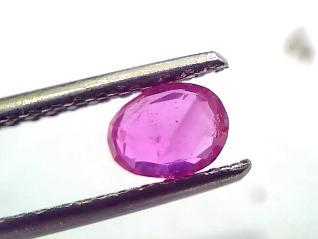 0.67 Ct IGI Certified Unheated Untreated Natural Old Burma Ruby AAA