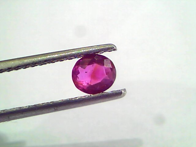 0.65 Ct Certified Unheated Untreated Natural Mozambique Ruby AAAAA