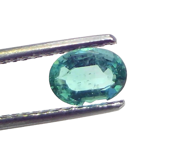 0.77 Ct Certified Untreated Natural Zambian Emerald Gemstone Panna