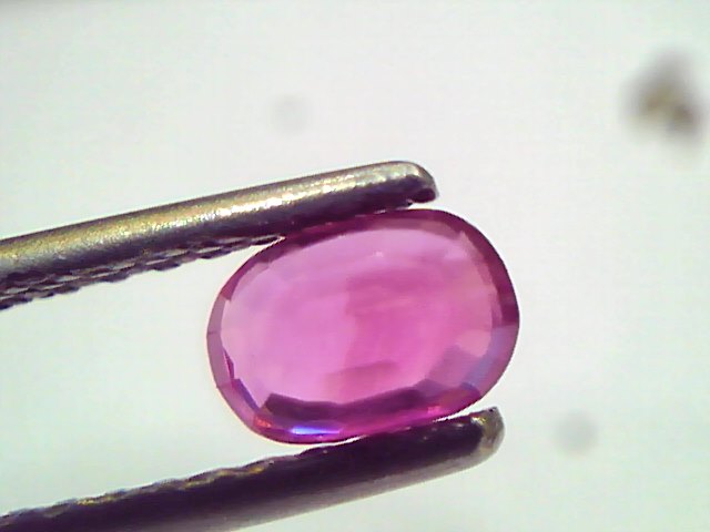 0.74 Ct IGI Certified Unheated Untreated Natural Old Burma Ruby AAA