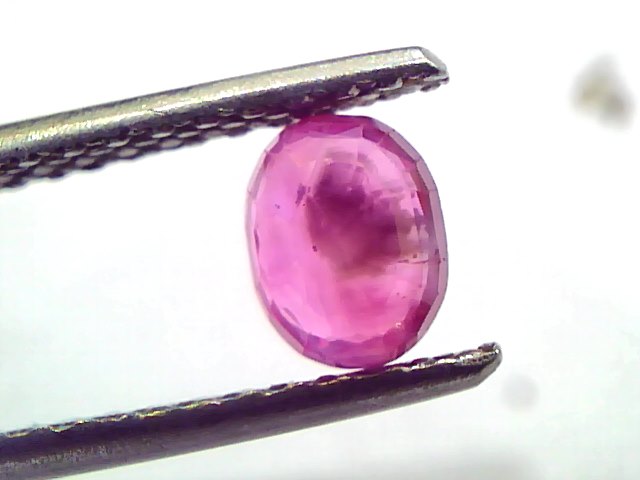 0.75 Ct IGI Certified Unheated Untreated Natural Old Burma Ruby AAA