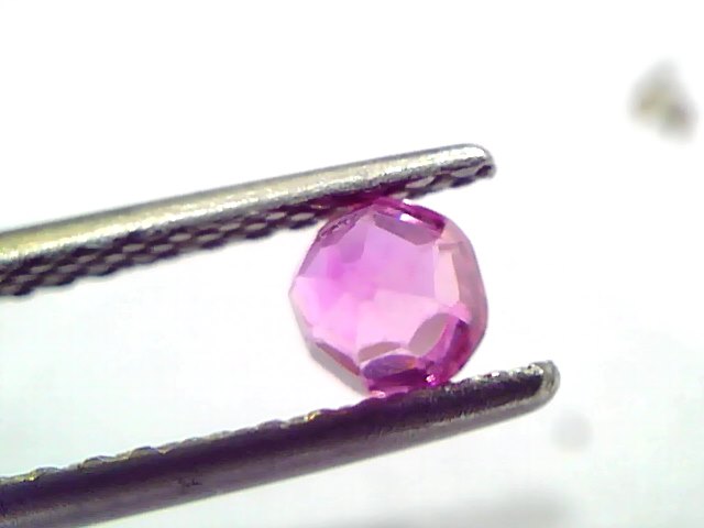 0.76 Ct IGI Certified Unheated Untreated Natural Old Burma Ruby AAA