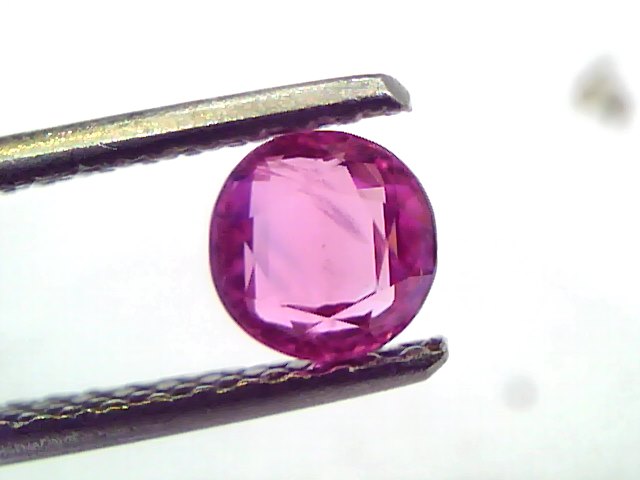 0.77 Ct IGI Certified Unheated Untreated Natural Old Burma Ruby AAA
