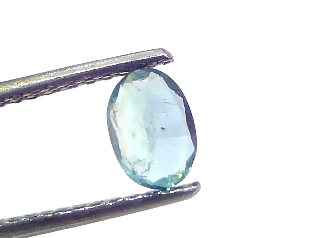 0.82 Ct Certified Untreated Natural Zambian Emerald Gemstone Panna