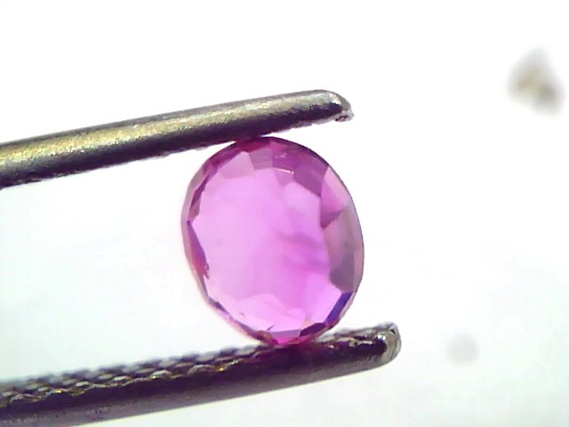 0.79 Ct IGI Certified Unheated Untreated Natural Old Burma Ruby AAA