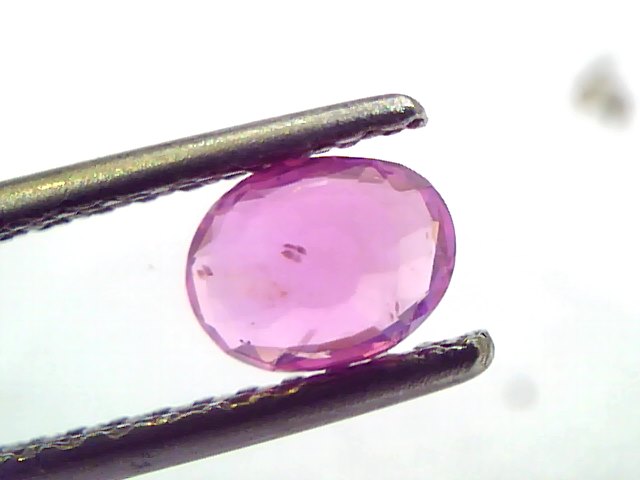 0.86 Ct IGI Certified Unheated Untreated Natural Old Burma Ruby AAA