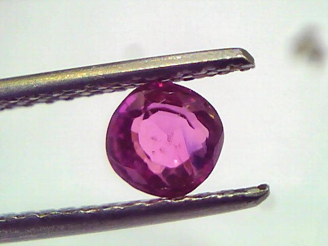 0.87 Ct IGI Certified Unheated Untreated Natural Old Burma Ruby AAA