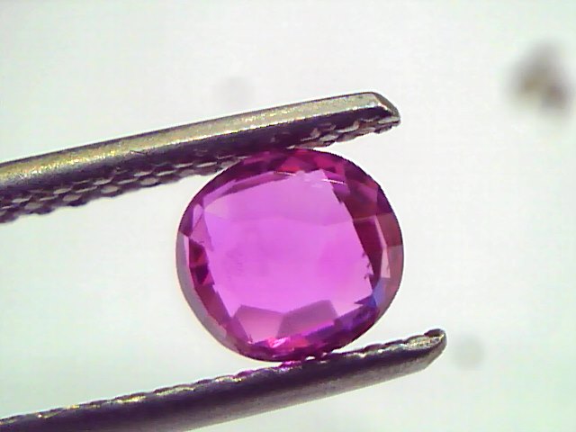 0.92 Ct IGI Certified Unheated Untreated Natural Old Burma Ruby AAA