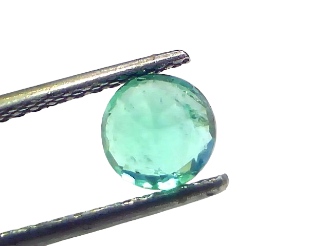 1.15 Ct GII Certified Untreated Natural Colombian Emerald Gemstone AAA