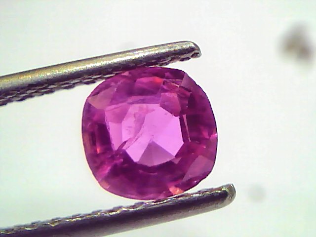 1.20 Ct IGI Certified Unheated Untreated Natural Old Burma Ruby AAA