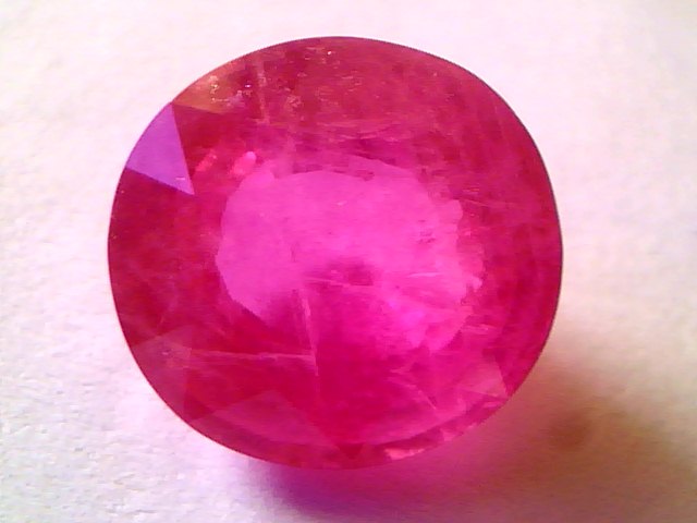 Huge 10.33 Ct Untreated Natural Old Burma Mines Rare Burma Ruby
