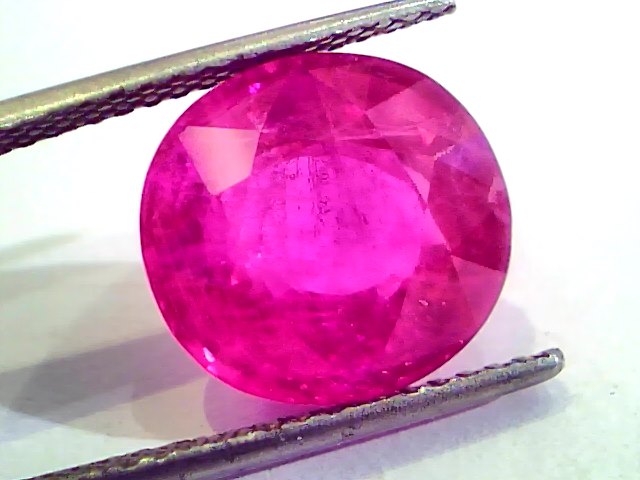 Huge 10.33 Ct Untreated Natural Old Burma Mines Rare Burma Ruby