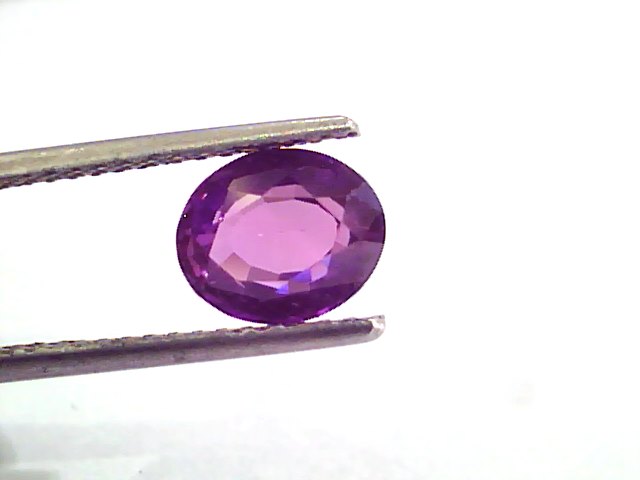 2.15 Ct Unheated Untreated Natural Purple Sapphire Khuni Neelam