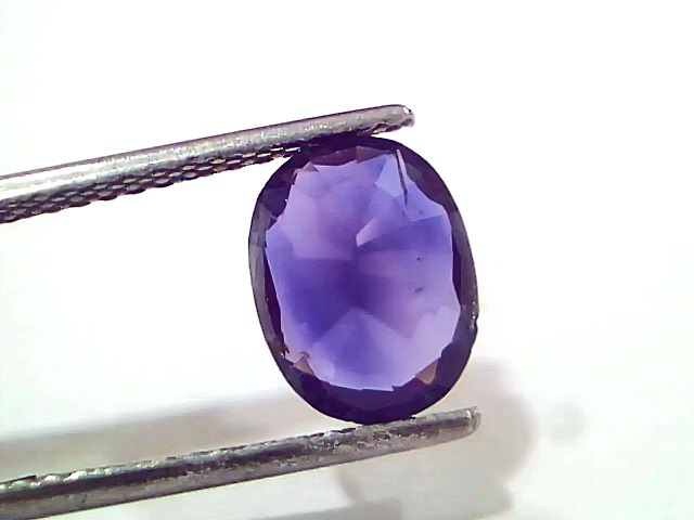 3.20 Ct GII Certified Unheated Untreated Natural Ceylon Deep Blue Sapphire