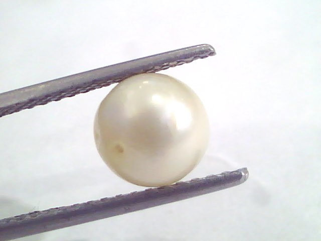 4.69 Ct Natural Certified Real South Sea Pearl,Certified Moti