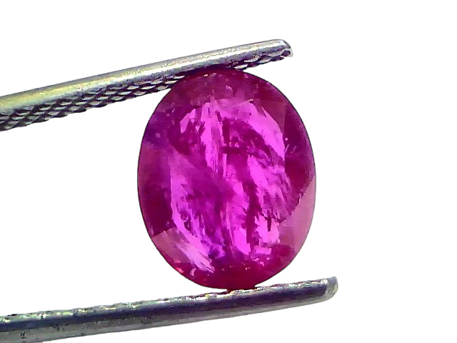 3.58 Ct GII Certified Unheated Untreated Natural Mozambique Ruby AAAA
