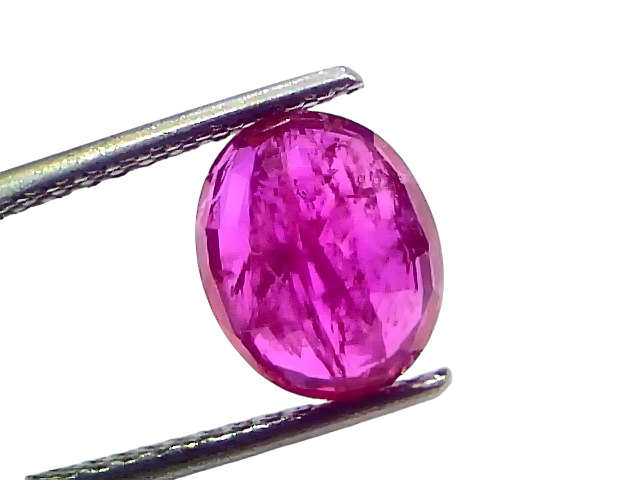 3.58 Ct GII Certified Unheated Untreated Natural Mozambique Ruby AAAA