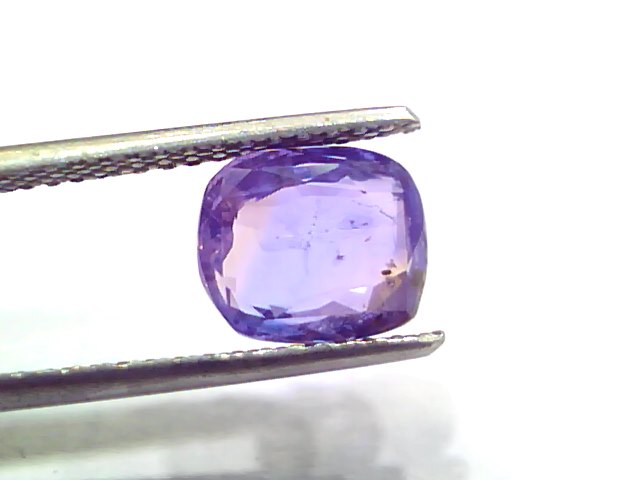 3.92 Ct Unheated Untreated Ceylon Purple Blue Sapphire Khuni Neelam