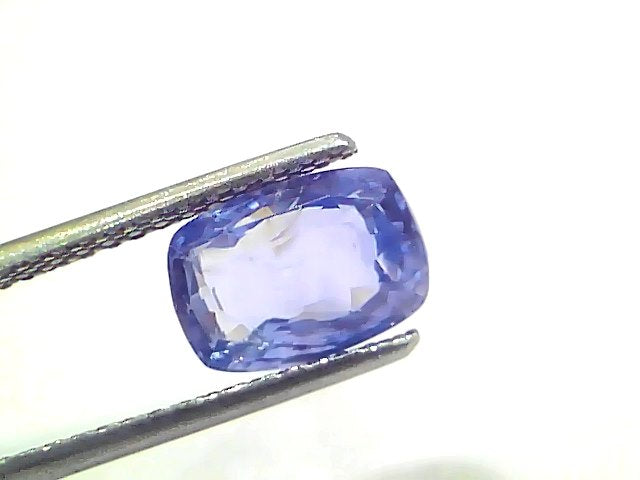 3.91 Ct IGI Certified Unheaated Untreated Natural Burma Blue Sapphire AA