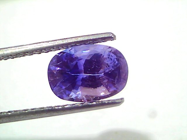 3.93 Ct Certified Unheated Untreated Natural Ceylon Blue Sapphire Gems