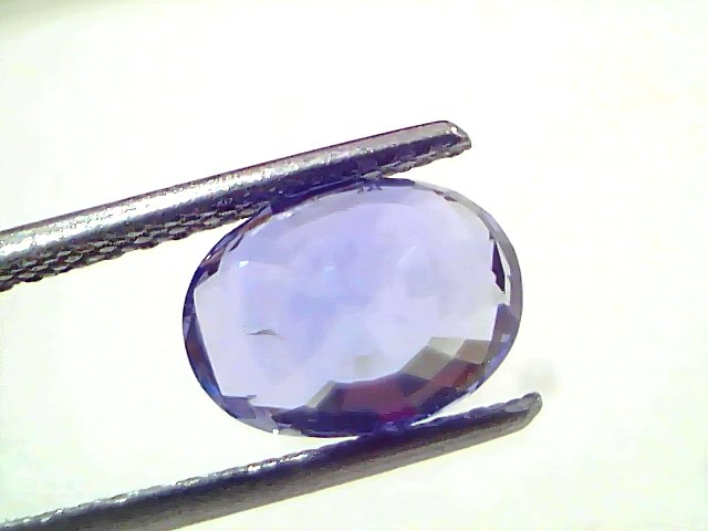 3.99 Ct IGI Certified Unheated Untreated Natural Burma Blue Sapphire AAAA
