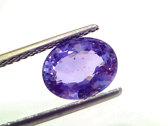 4.03 Ct IGI Certified Unheated Untreated Natural Ceylon Blue Sapphire AAA