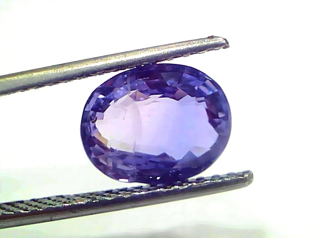 4.04 Ct GII Certified Unheated Untreated Natural Ceylon Blue Sapphire