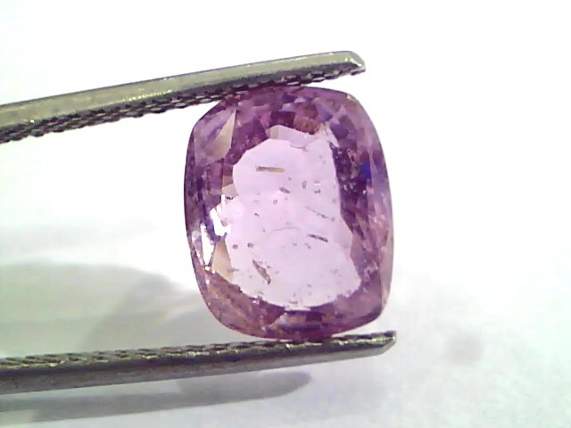 4.58 Ct Unheated Untreated Natural Purple Sapphire Khuni Neelam