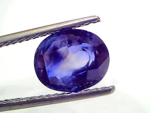 4.64 Ct IGI Certified Unheaated Untreated Natural Ceylon Blue Sapphire AA