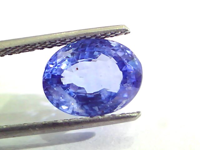 5.07 Ct IGI Certified Unheated Untreated Natural Burma Blue Sapphire AA