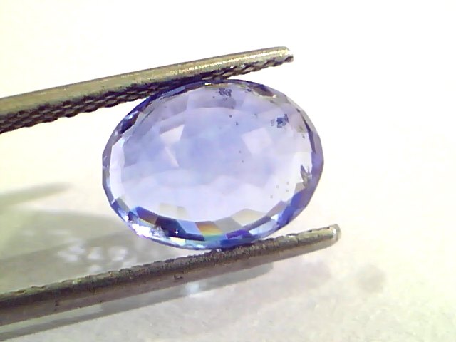 5.07 Ct IGI Certified Unheated Untreated Natural Burma Blue Sapphire AA