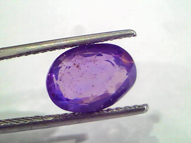 5.17 Ct Unheated Untreated Natural Violet Blue Sapphire Khooni Neelam