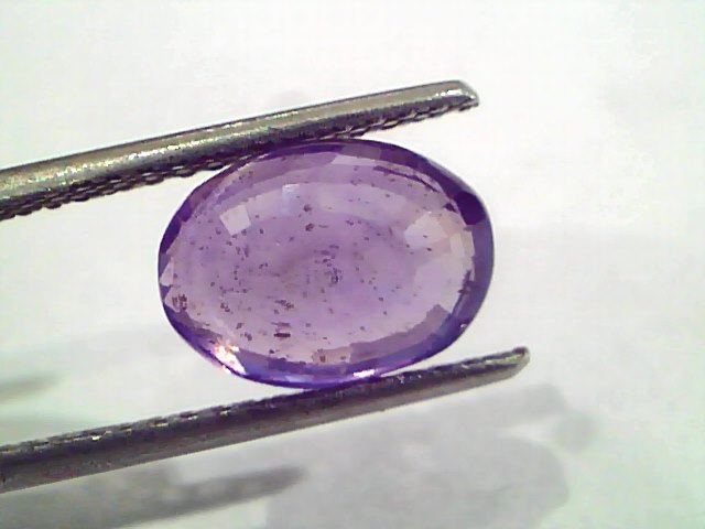5.17 Ct Unheated Untreated Natural Violet Blue Sapphire Khooni Neelam
