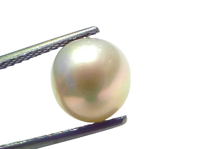 5.87 Ct Natural Certified Real South Sea Pearl Certified Moti