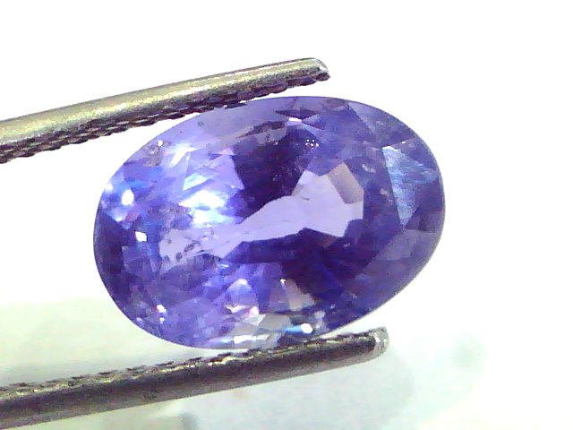 6.47 Ct Unheated Untreated Natural Ceylon Blue Sapphire Neelam