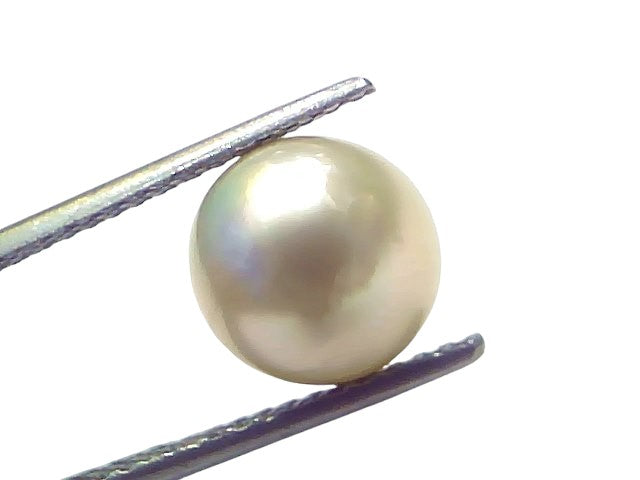 6.45 Ct Natural Certified Real South Sea Pearl Certified Moti