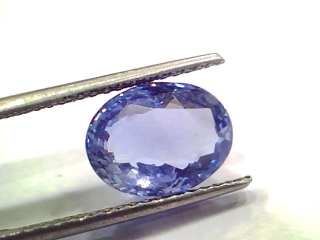 6.47 Ct IGI Certified Unheated Untreated Natural Burma Blue Sapphire